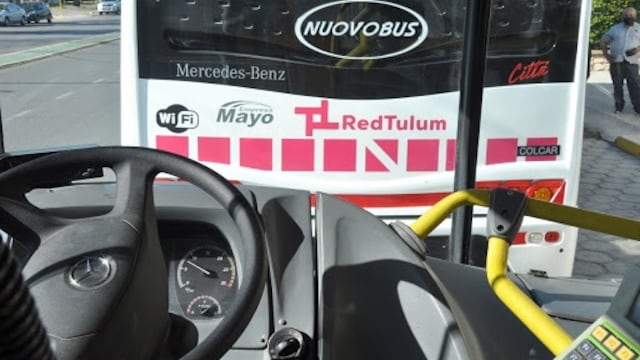 Niños arrojaron piedras a un micro de la línea 39 de la RedTulum.