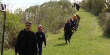 El procedimiento en busca del violador llevó más de seis horas.