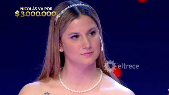 Milagros Martín, la pampeana que participó de "Los 8 escalones de los 2 millones".