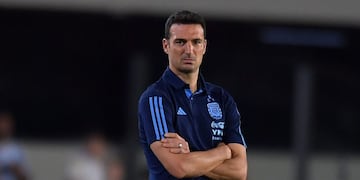 Lionel Scaloni, el DT de la selección argentina. (Prensa Selección)