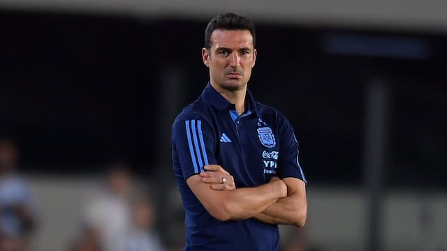Lionel Scaloni, el DT de la selección argentina. (Prensa Selección)
