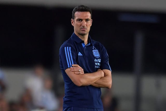 Lionel Scaloni, el DT de la selección argentina. (Prensa Selección)