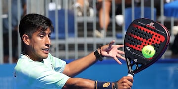 Federico Chingotto, una de las estrellas del Mendoza Premier Pádel. / gentileza