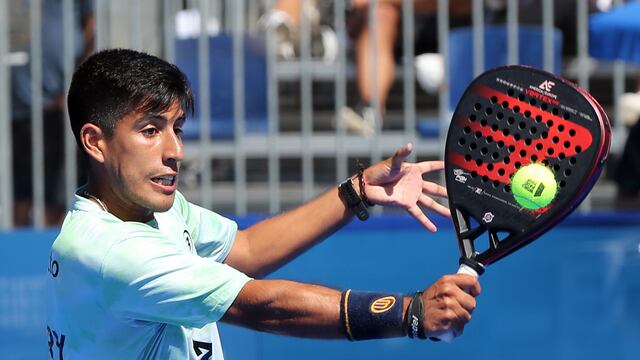 Federico Chingotto, una de las estrellas del Mendoza Premier Pádel. / gentileza