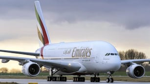 La experiencia de una joven de Córdoba en el avión más grande del mundo.