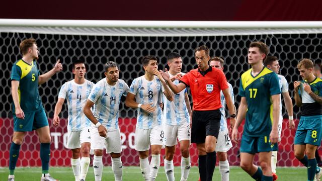 La Selección sub-23 cae en su debut en los Juegos Olímpicos ante Australia.