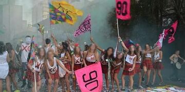 Cómo son los UPD: los famosos festejos de los estudiantes secundarios
