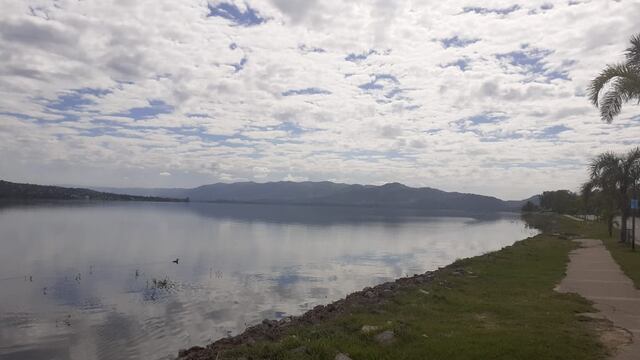 Carlos Paz nublado.