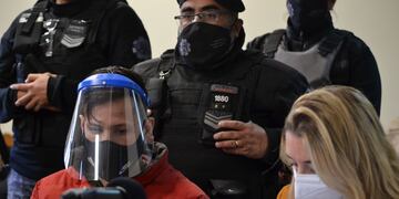 El imputado José Caccia, durante el debate. Gentileza Poder Judicial.