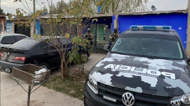 Allanamiento a la banda de Los Colorados