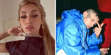 Tamara Báez y L-Gante (Archivo)