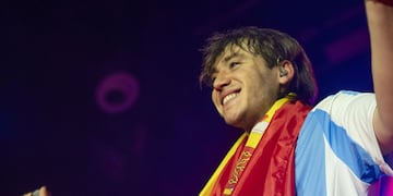 Paulo Londra tuvo un ejemplar gesto en su concierto en Barcelona, España.