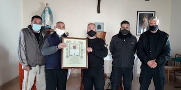 La capilla de la cárcel de Saavedra fue bendecida por el Papa Francisco