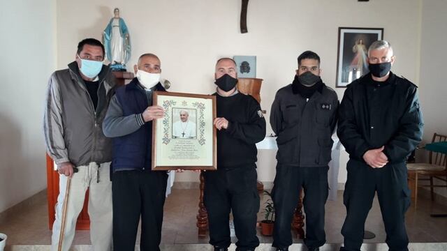 La capilla de la cárcel de Saavedra fue bendecida por el Papa Francisco