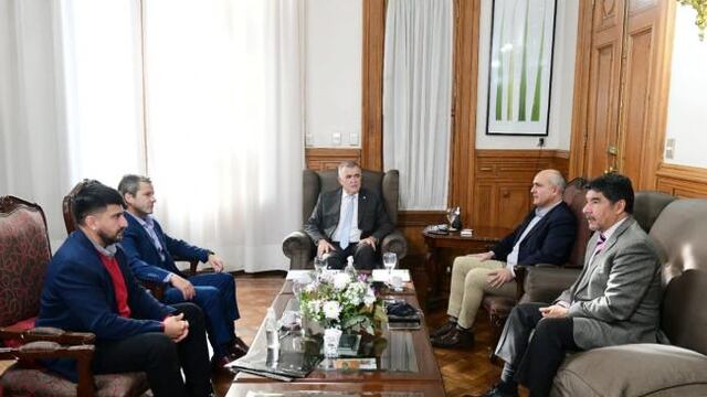 Jaldo mantuvo un nuevo encuentro con los intendentes radicales Alejandro Molinuevo, Sebastián Salazar y Mariano Campero