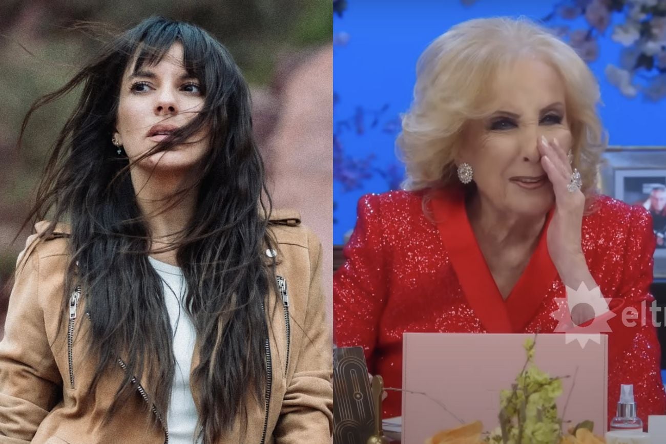 Mirtha Legrand criticó a Gimena Accardi tras confirmar públicamente su infidelidad a Nico Vázquez (Collage web)