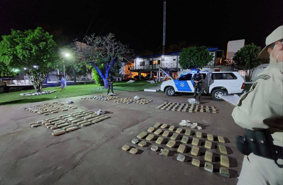 Incautan más de 150 kilos de marihuana en Paso de la Patria