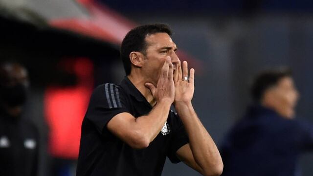 Lionel Scaloni ya piensa en la doble fecha de Eliminatorias Sudamericanas. (AP)