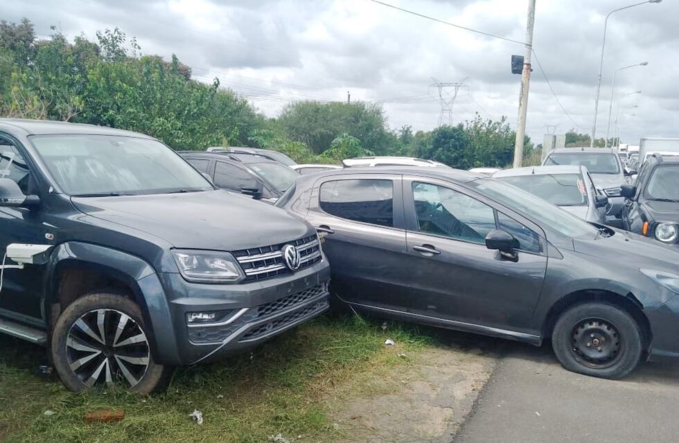 Rogelio Frigerio ordenó trasladar los vehículos secuestrados en la Caminera de Brazo Largo