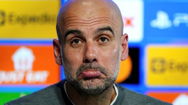 Guardiola explicó la diferencia entre Haaland y Messi (AP)
