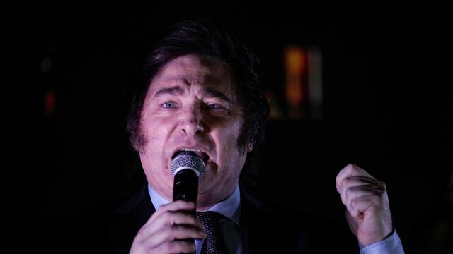 Javier Milei, presidente de Argentina. Foto: AP