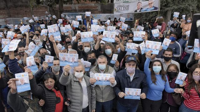 Jaldo participó en un acto en Yerba Buena.
