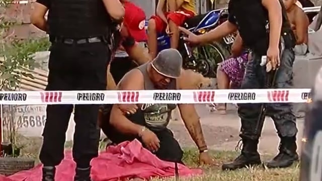 El cuerpo del adolescente quedó tendido en un descampado cerca de Valparaíso y Garay. (Canal 3)