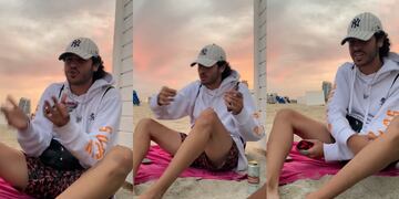 La improvisación fue filmada por uno de los amigos del trapero cordobés.