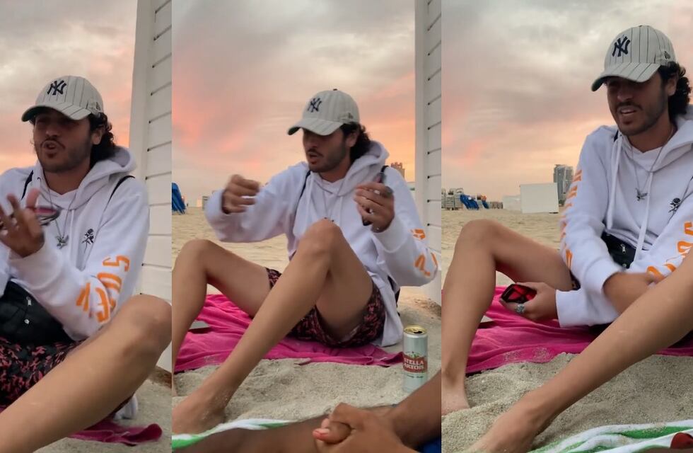 El tremendo “freestyle” de un artista cordobés en las playas de Miami