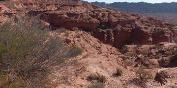 Parque Nacional Sierras de las Quijadas. San Luis.