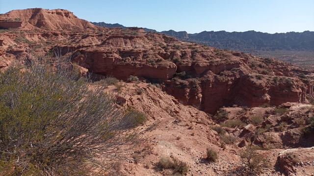 Parque Nacional Sierras de las Quijadas. San Luis.