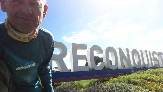 “Es una experiencia muy linda más allá de la parte del deporte lo saludable que es, está muy bueno”, dijo Diego. (Foto gentileza: La radio 102.9).