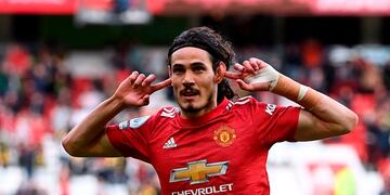 Edinson Cavani sonaba como refuerzo de Boca.