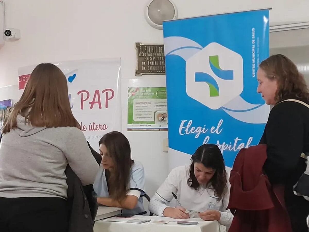 Importante adhesión a la campaña de PAP en el Centro de Salud de Tres ...