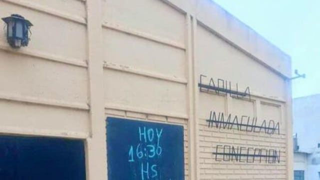 Capilla Inmaculada Concepción en el barrio Talleres Nuevos (Facebook Talleres de Integración barrial)