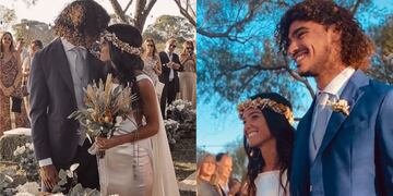 Andrea Collarini se casó con Delfina Novillo Corvalán y ambos dieron positivo de Covid.