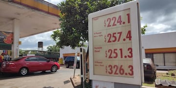 Aumento de combustible: Puerto Iguazú con los precios más caros de Misiones.
