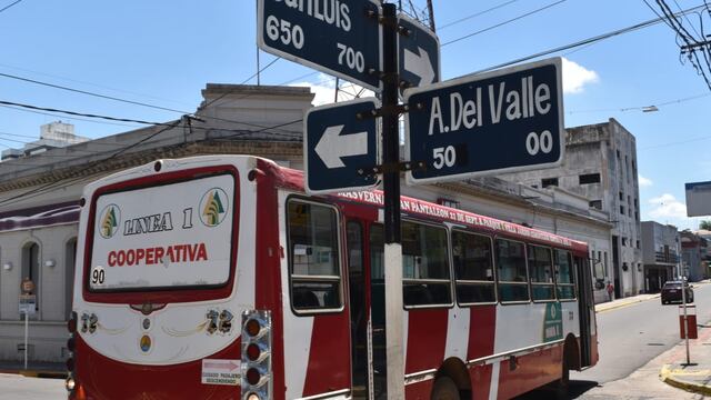 Nuevo cuadro tarifario para el boleto de colectivo en Concordia