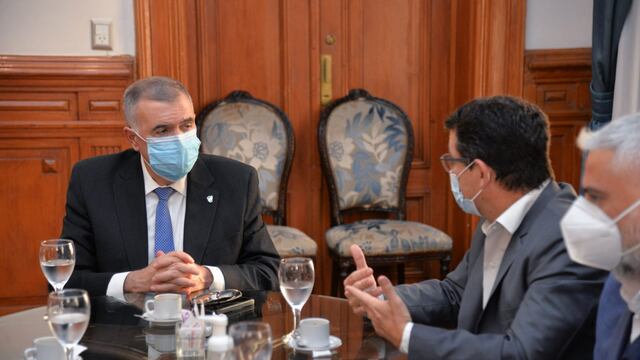 Jaldo se reunió con el ministro Gabriel Yedlin.