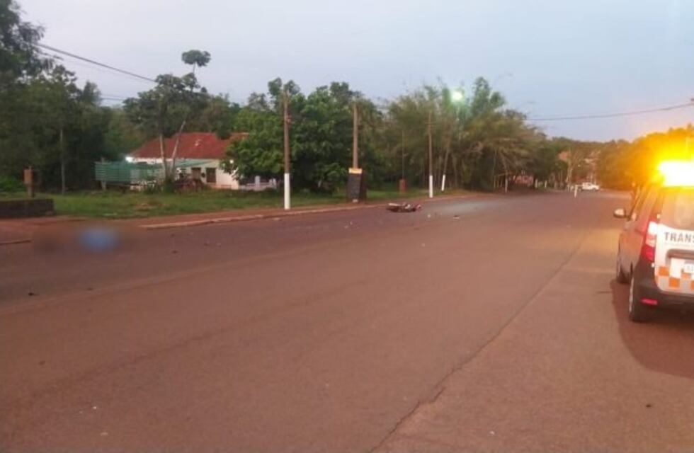 Atropelló, mató y huyó de la escena en Eldorado