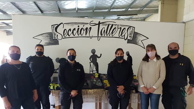 Internas de la Unidad 52 confeccionaron mantas para el Hospital Pintos