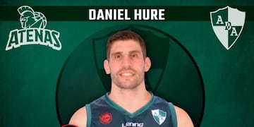 Hure viene de disputar la última temporada con Libertad de Sunchales (Prensa Atenas)