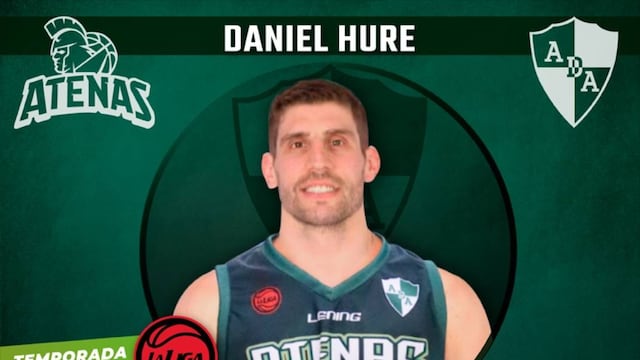 Hure viene de disputar la última temporada con Libertad de Sunchales (Prensa Atenas)