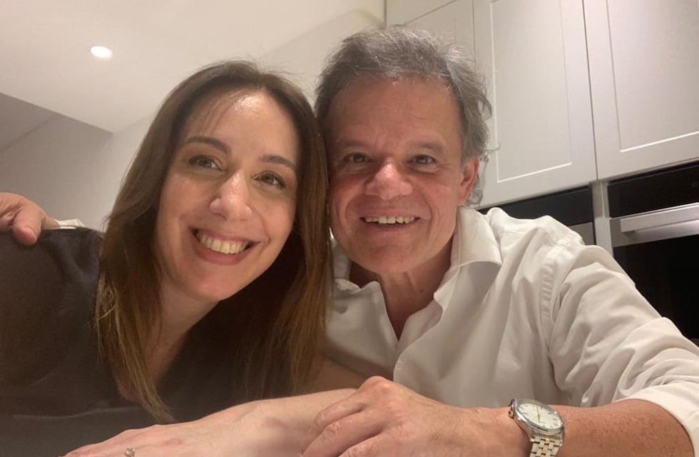 Se casaron por civil María Eugenia Vidal y Quique Sacco: así fue la ceremonia íntima