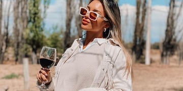 Agustina Gandolfo extraña a Mendoza.