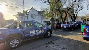 La policía reforzó la vigilancia en Darregueira al 1100 para frenar los disturbios.