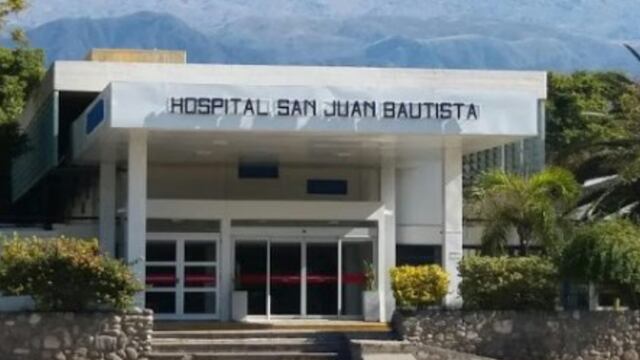 El Hospital catamarqueño San Juan Bautista.