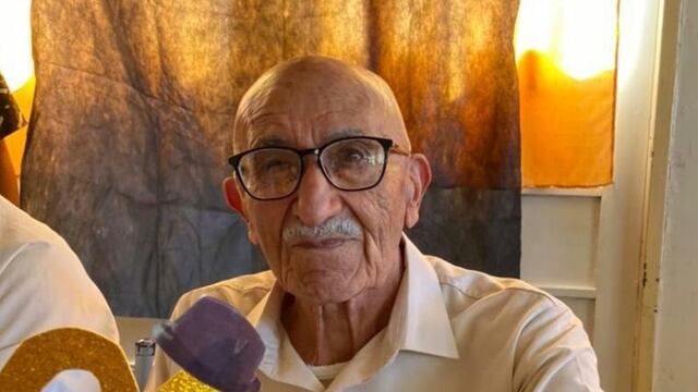 Domingo Balmaceda tiene 91 años y está cargado de muchas historias.