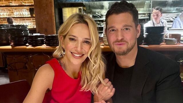 Luisana Lopilato y Michael Bublé.