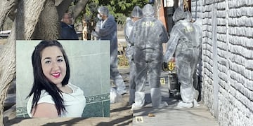 Femicidio de Karen Ríos (20) en Rivadavia. Orlando Pelichotti / Los Andes